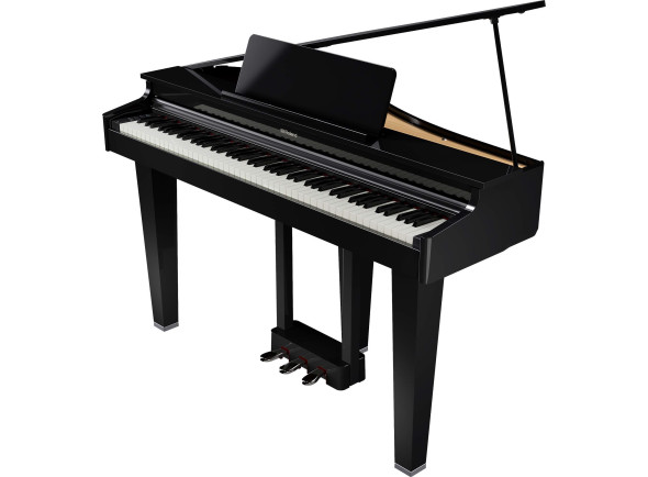 Roland GP-3 Piano de Cauda Digital Preto Polido